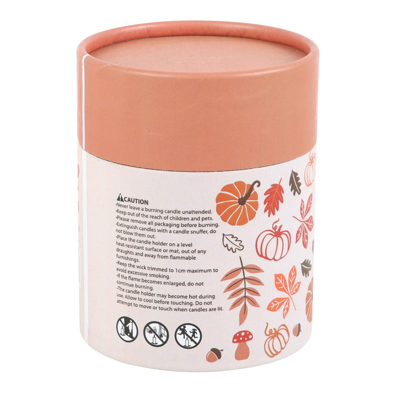 Autumn Leaves Cinnamon & Orange Candle - Something Different Gift Shop