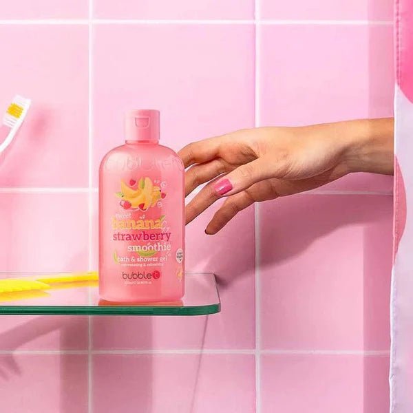 Banana & Strawberry Smoothie Body Wash (500ml) - Something Different Gift Shop