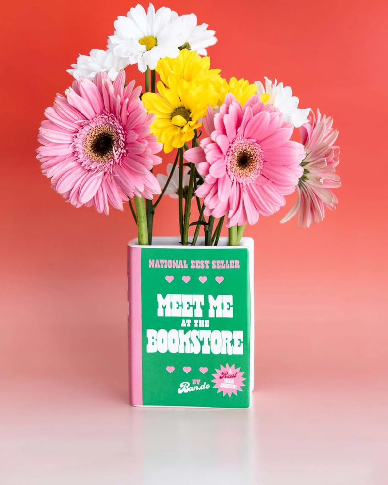ban.do Book Vase – Meet Me at the Bookstore - Something Different Gift Shop