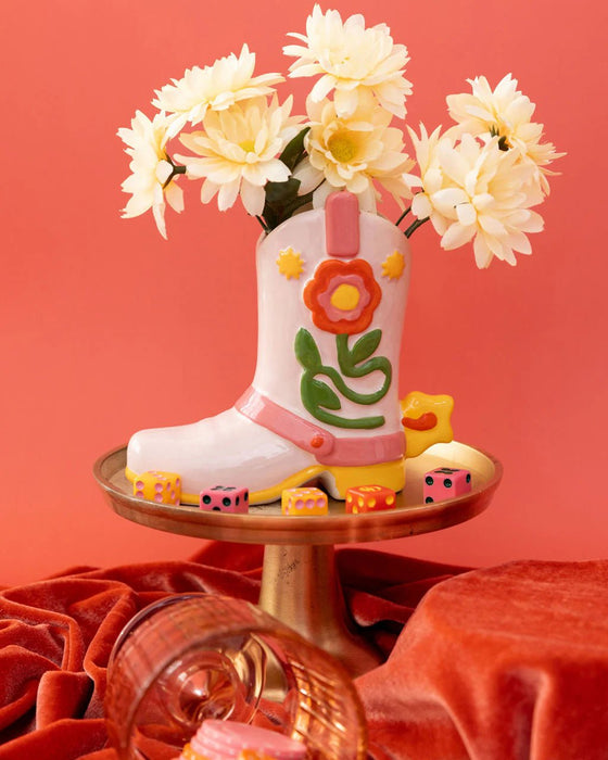 ban.do Giddy Up Boot Vase - Something Different Gift Shop