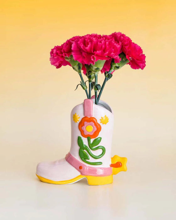 ban.do Giddy Up Boot Vase - Something Different Gift Shop