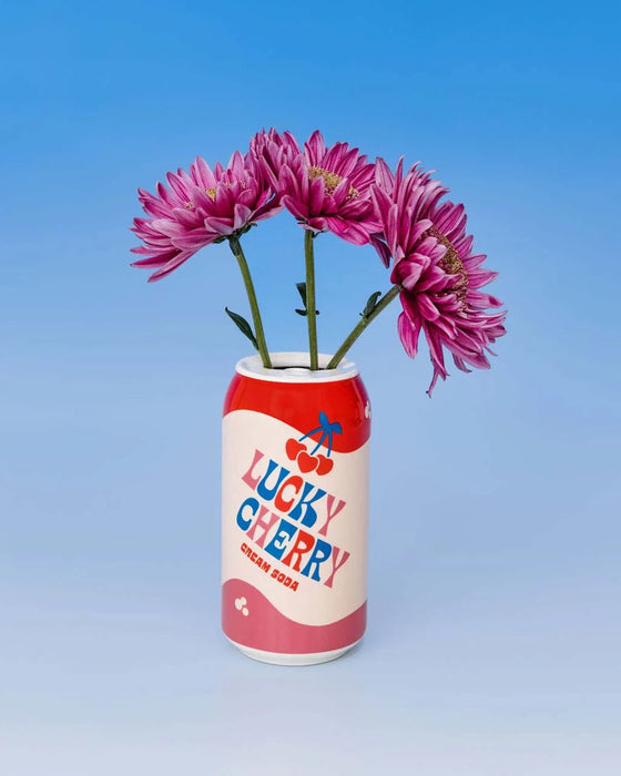 ban.do Lucky Cherry Cream Soda Vase - Something Different Gift Shop