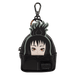 Loungefly Beetlejuice mini backpack bag charm keyring featuring Lydia Deetz with black outfit and smoky hair