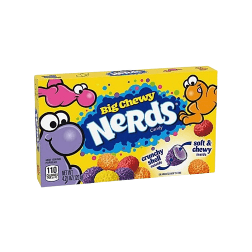 Big Chewy Nerds theatre box crunchy shell chewy inside 120g