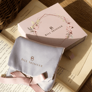 Bill Skinner jewellery gift box and pouch