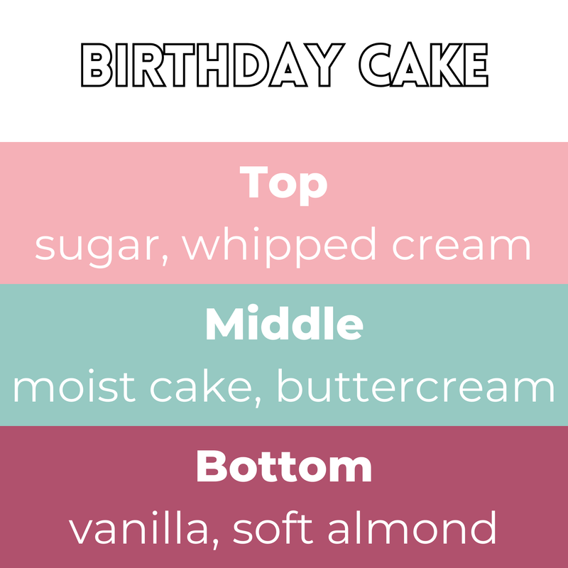 Birthday Cake Segment Wax Melt - Something Different Gift Shop