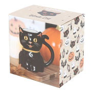 Black Cat Shaped Ceramic Mug - Something Different Gift Shop