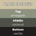 Black Coconut Segment Wax Melt - Something Different Gift Shop