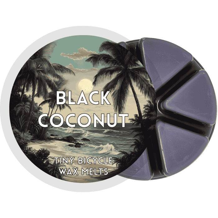 Black Coconut Segment Wax Melt - Something Different Gift Shop