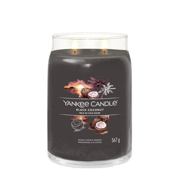 Yankee Candle Signature Large Jar Candle - Black Coconut