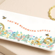 Lisa Angel Blooming Lovely Rectangular Floral Trinket Dish – Something Different Gift Shop