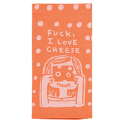 Blue Q Tea Towel – Fuck, I Love Cheese - Something Different Gift Shop