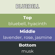Bluebell Segment Wax Melt - Something Different Gift Shop