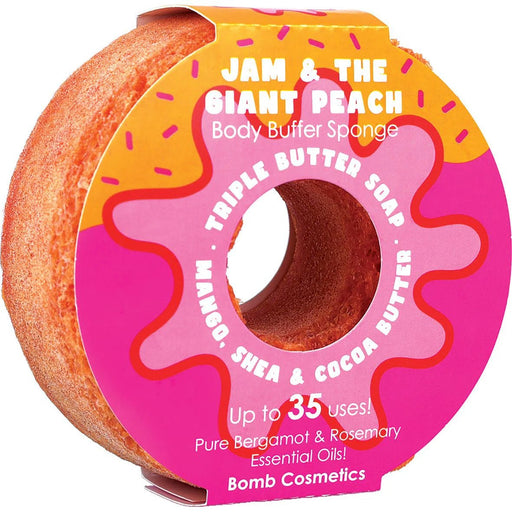 Bomb Cosmetics Body Buffer - Jam & The Giant Peach - Something Different Gift Shop