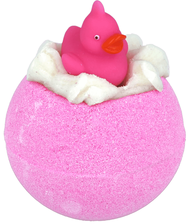 Bomb Cosmetics Pink Ducky Bath Blaster - Something Different Gift Shop