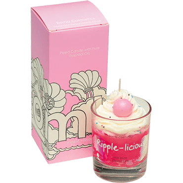 Bomb Cosmetics Piped Candle - Ripple-licious - Something Different Gift Shop