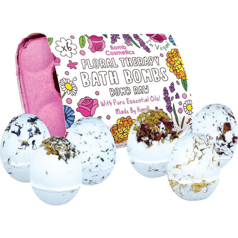 Bomb Cosmetics Raw Floral Therapy Bath Bombs - Something Different Gift Shop