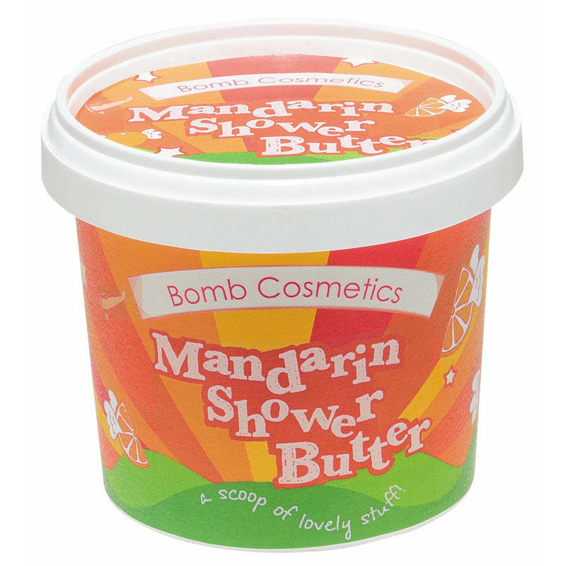 Bomb Cosmetics Shower Butter 365ml - Mandarin - Something Different Gift Shop