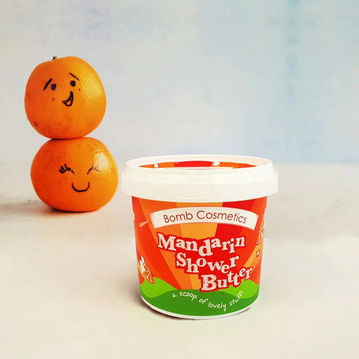 Bomb Cosmetics Shower Butter 365ml - Mandarin - Something Different Gift Shop