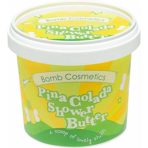 Bomb Cosmetics Shower Butter 365ml - Pina Colada - Something Different Gift Shop