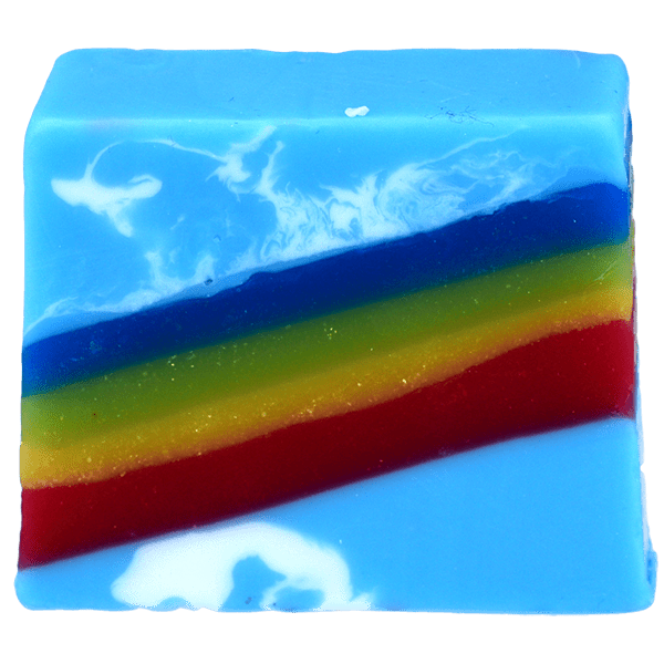 Bomb Cosmetics Soap Slice - Flying Colours - Something Different Gift Shop