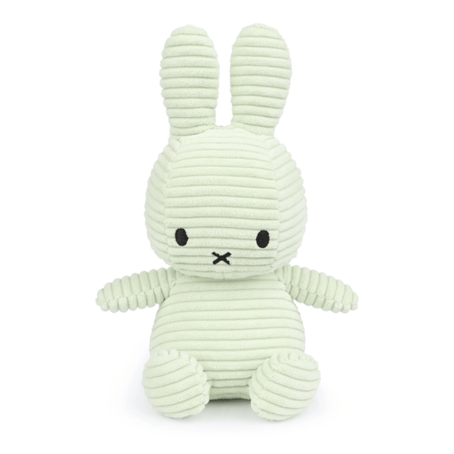 Bon Ton Toys Miffy Corduroy Eco Fresh Mint 23cm plush toy front view