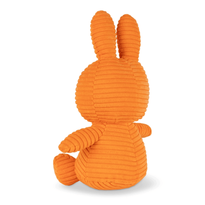 Bon Ton Toys Miffy Corduroy Eco Orange plush toy back view