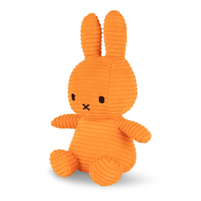Bon Ton Toys Miffy Corduroy Eco Orange 23cm plush side view
