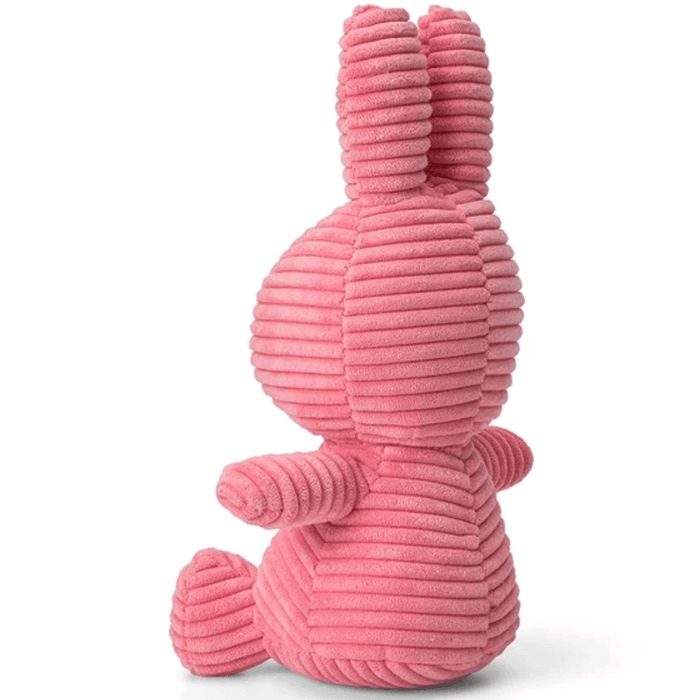 Bubblegum Pink Corduroy Miffy Plush by Bon Ton Toys - Something Different Gift Shop