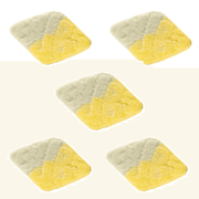 Close-up of Bubs Sour Diamond Tutti Frutti sour sweets in yellow and white pieces