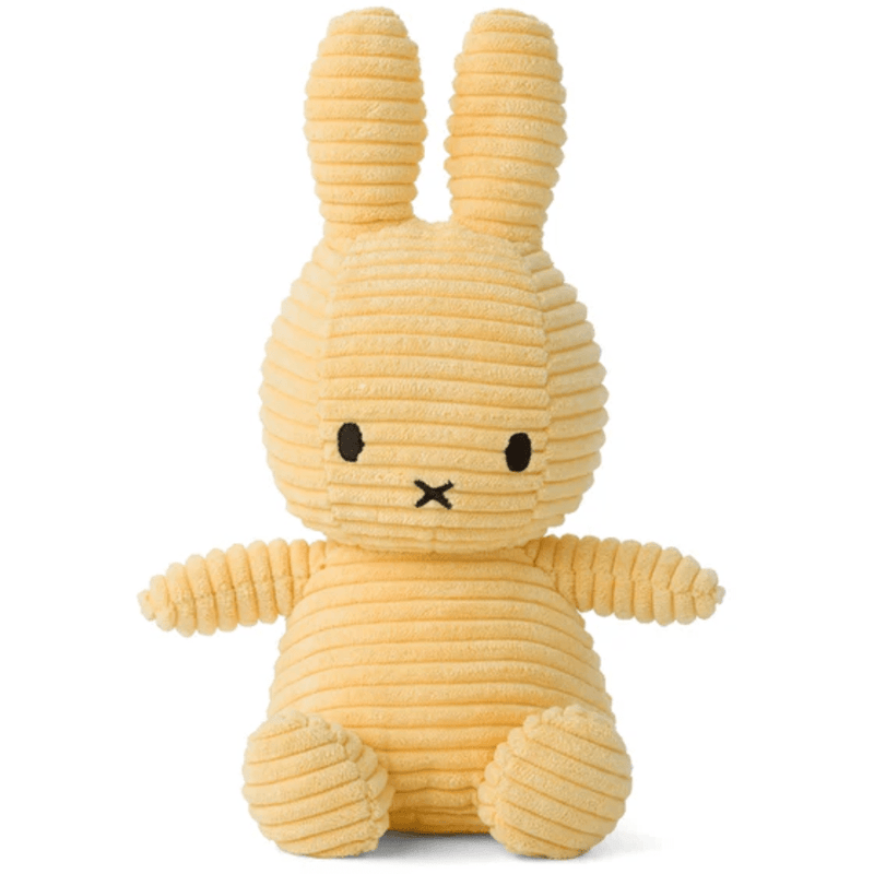 Buttercream Corduroy Miffy Plush by Bon Ton Toys - Something Different Gift Shop