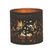 Butterfly Cutout Wax Melt Burner – Black & Gold Floral Design - Something Different Gift Shop