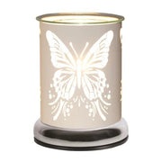 Butterfly Touch Wax Melt Burner – White - Something Different Gift Shop