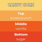 Candy Corn Segment Wax Melt - Something Different Gift Shop