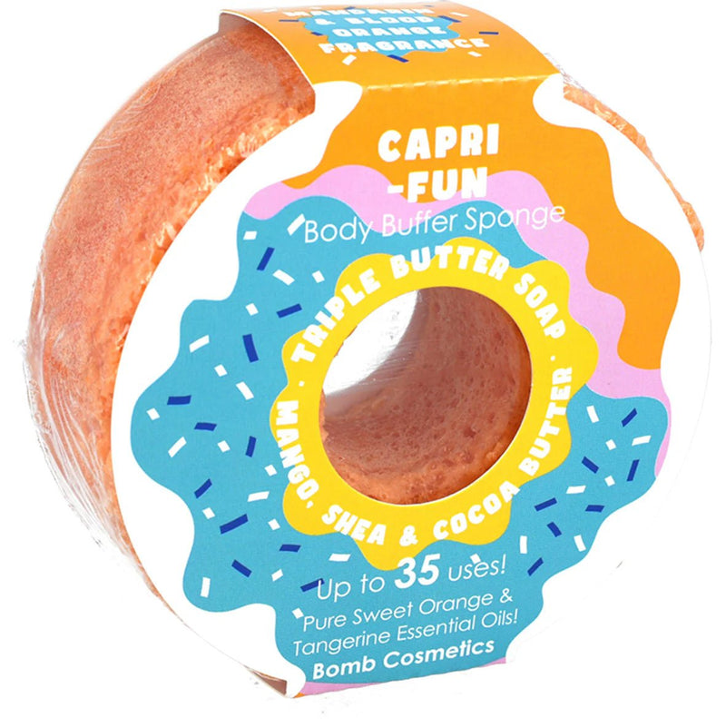 Capri - Fun Loofah Body Buffer – Soap Inside Sponge Exfoliant - Something Different Gift Shop