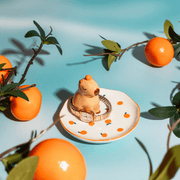 Capybara trinket dish used as a ring and jewellery holder