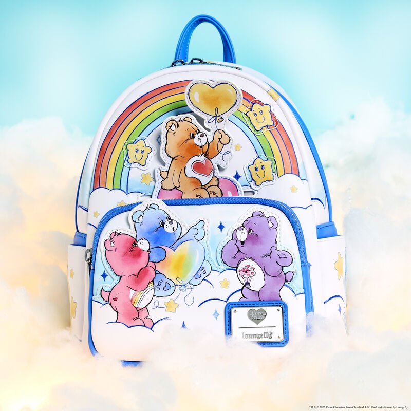 Care Bears Care - A - Lot Rainbow Mini Backpack - Something Different Gift Shop