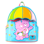 Care Bears Cheer Bear & Share Bear Rainbow Umbrella Mini Backpack - Something Different Gift Shop