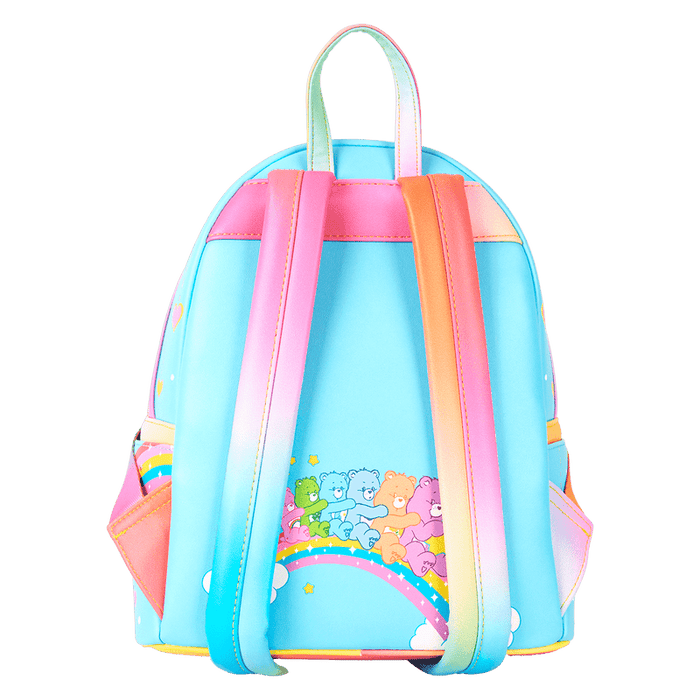 Care Bears Cheer Bear & Share Bear Rainbow Umbrella Mini Backpack - Something Different Gift Shop