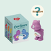 Care Bears Random Figure Vol. 4 blind box packaging with purple Best Friend Bear figure