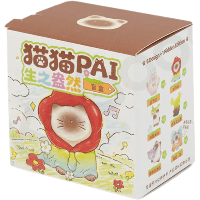 Cat PAI Vibrant Life Series sealed blind box packaging