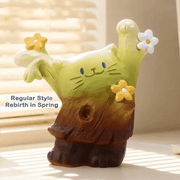 Cat PAI Vibrant Life Rebirth in Spring cat resin collectable figure