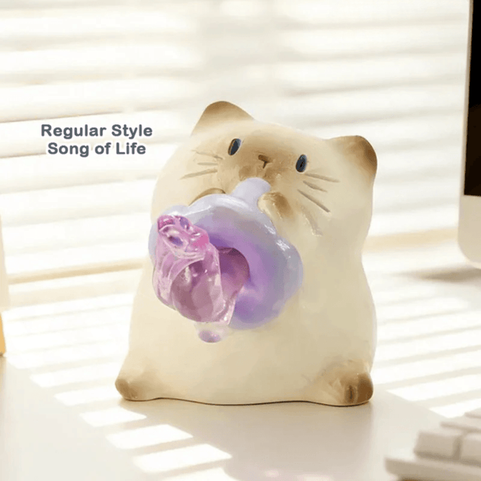 Cat PAI Vibrant Life Song of Life resin blind box figure