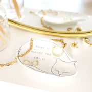 Lisa Angel Cat Quote Trinket Dish – Something Different Gift Shop