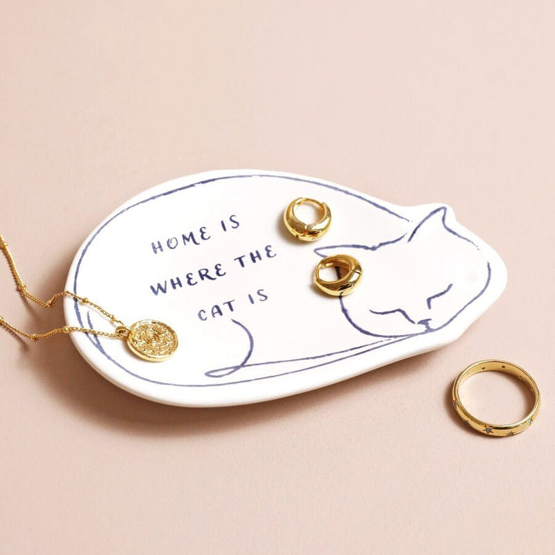 Lisa Angel Cat Quote Trinket Dish – Something Different Gift Shop