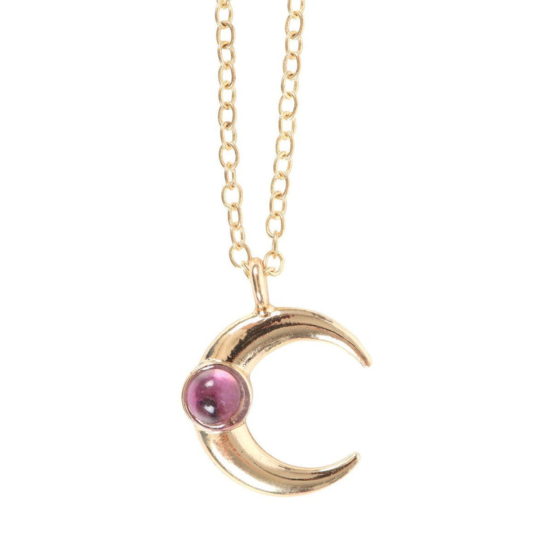 Celestial Necklace Card - The Moon - Something Different Gift Shop