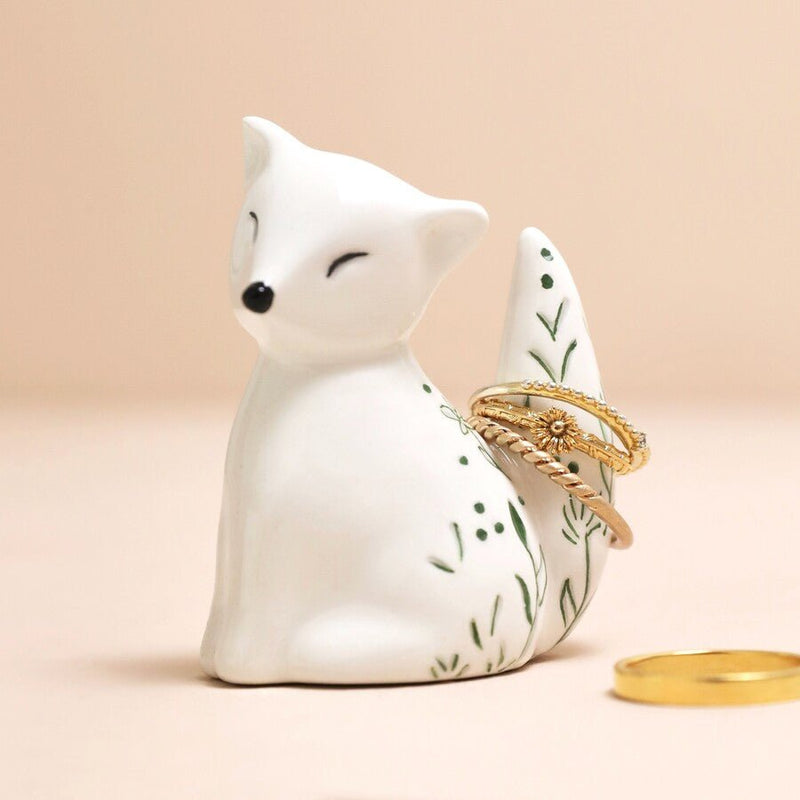 Lisa Angel Ceramic Fox Ring Holder – Something Different Gift Shop