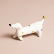 Lisa Angel Ceramic Sausage Dog Ring Holder – Something Different Gift Shop