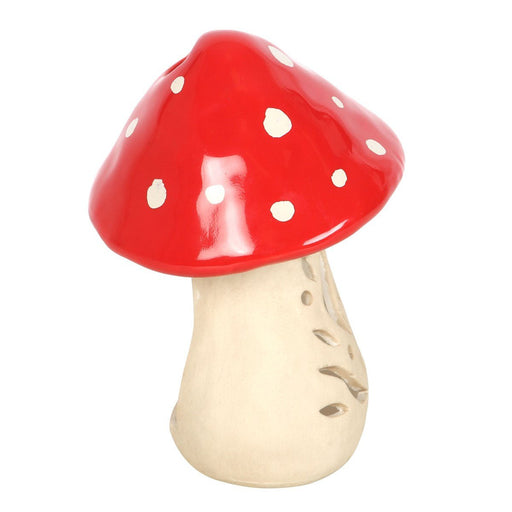 Ceramic Tealight Holder - Mushroom - Something Different Gift Shop