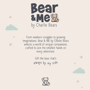 Bear & Me by Charlie Bears range information card